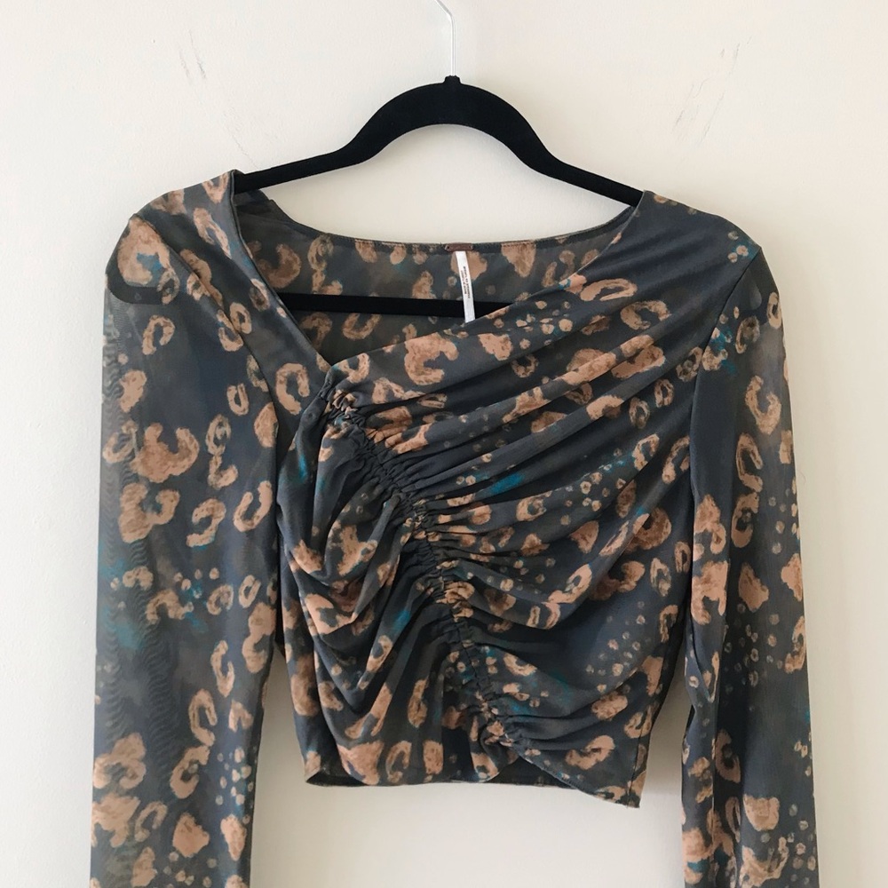 Free People Supernova Animal Print Skirt And Top Set - Picture 3 of 16